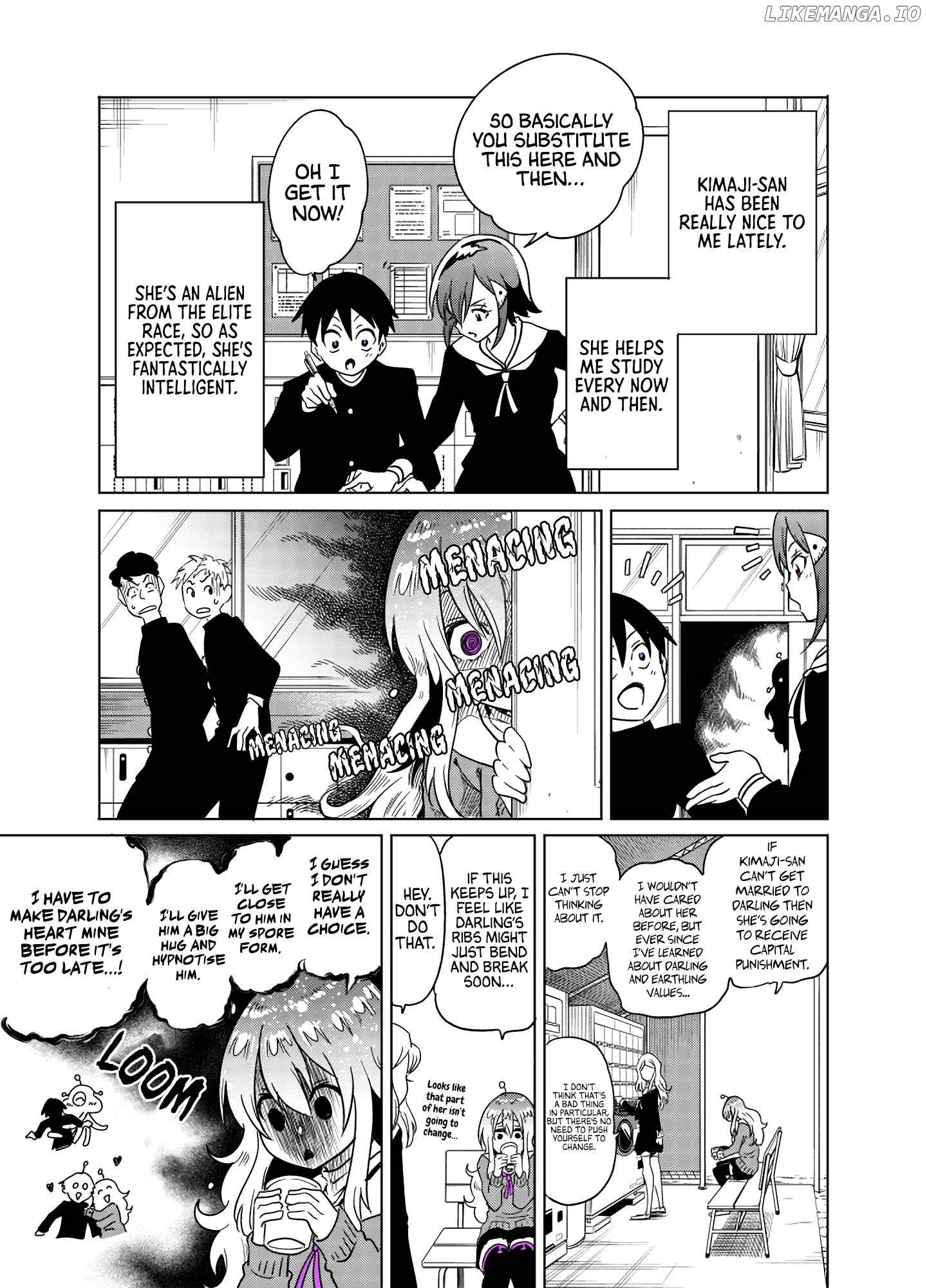 The Alien Next To Me Is Scary chapter 35 - page 1