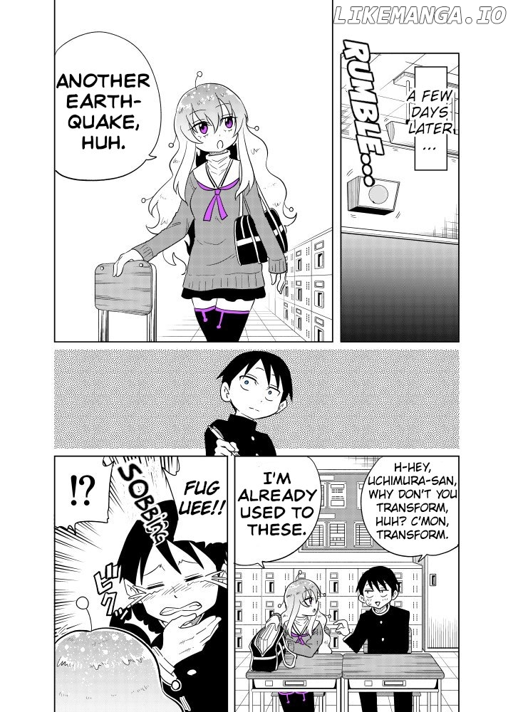 The Alien Next To Me Is Scary chapter 4 - page 4