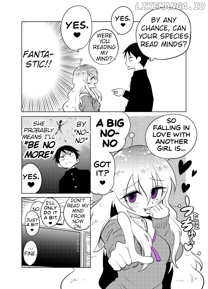 The Alien Next To Me Is Scary chapter 2 - page 4