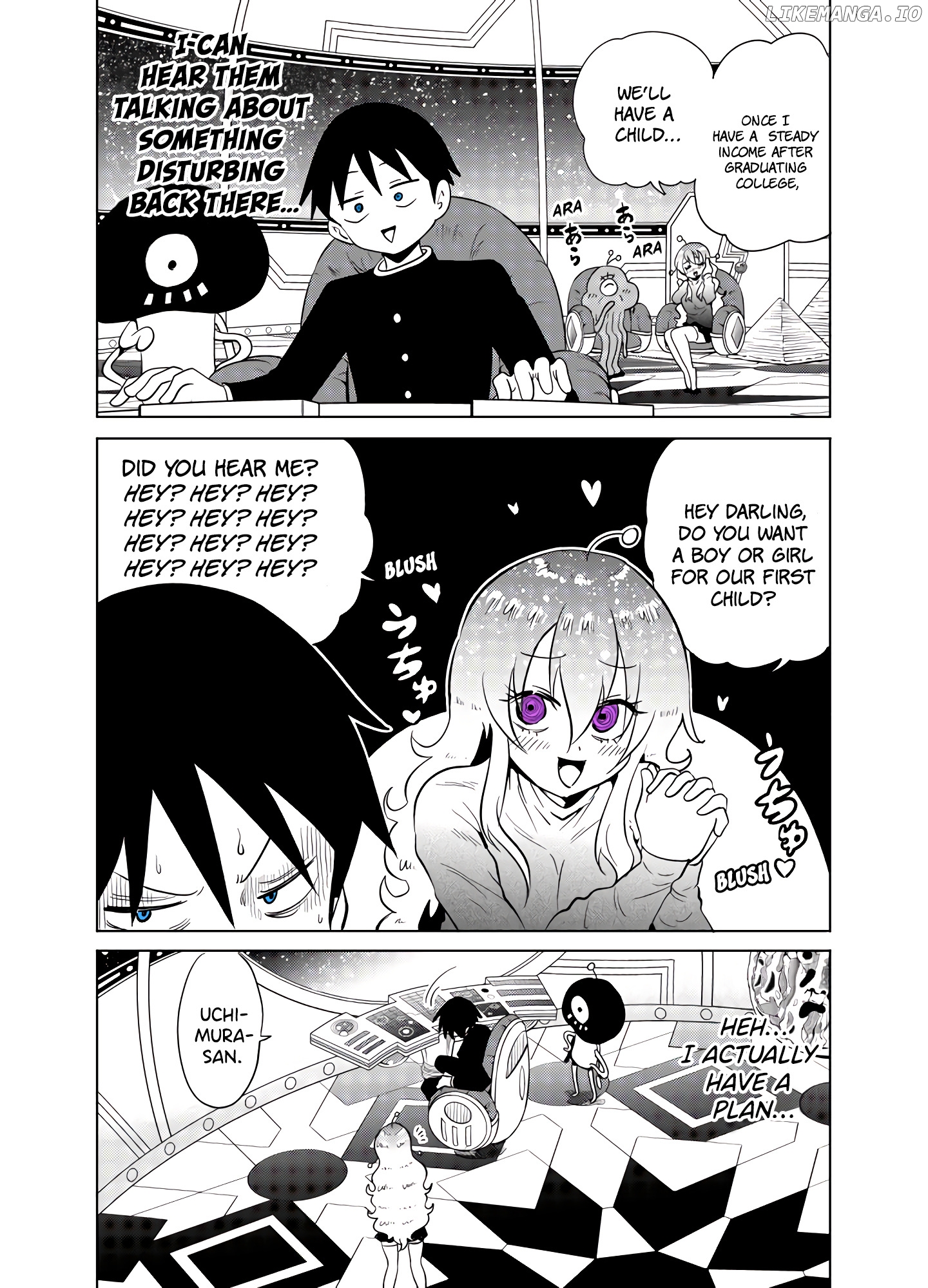 The Alien Next To Me Is Scary chapter 22 - page 3