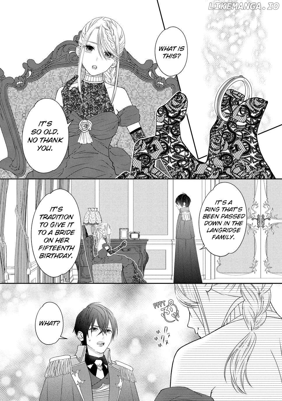 10-nenkan Karada wo Nottorare Akujo ni natte Ita Watashi ni, Nidoto Kao wo Miseru na to Konyaku Haki shite Kita Kishi-sama ga Kyou mo Sugatte kuru Chapter 5 - page 23