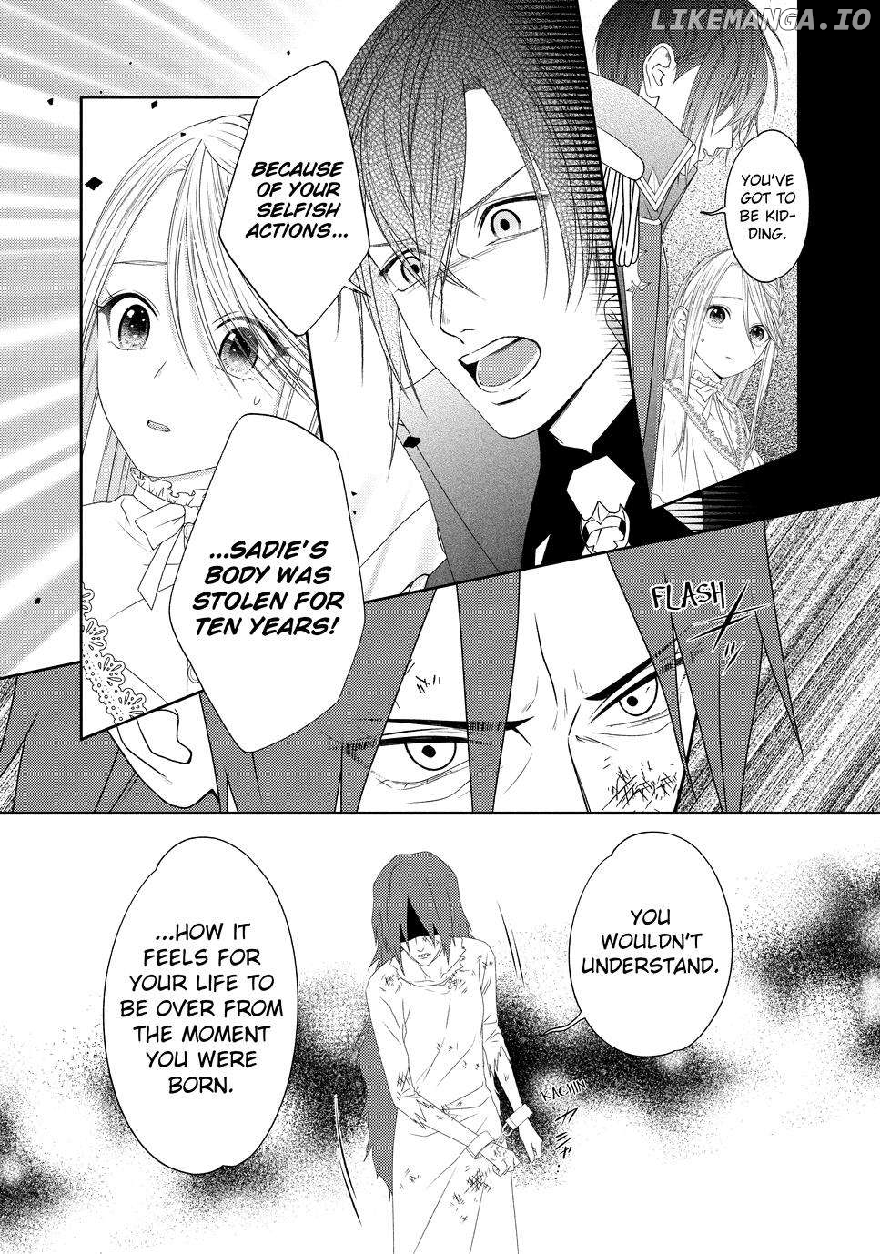 10-nenkan Karada wo Nottorare Akujo ni natte Ita Watashi ni, Nidoto Kao wo Miseru na to Konyaku Haki shite Kita Kishi-sama ga Kyou mo Sugatte kuru Chapter 9 - page 21