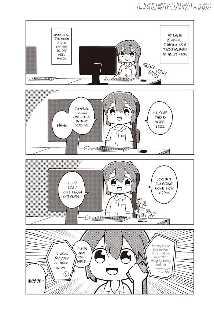 Oshigoto Desu Yo! Akane-San chapter 1 - page 2