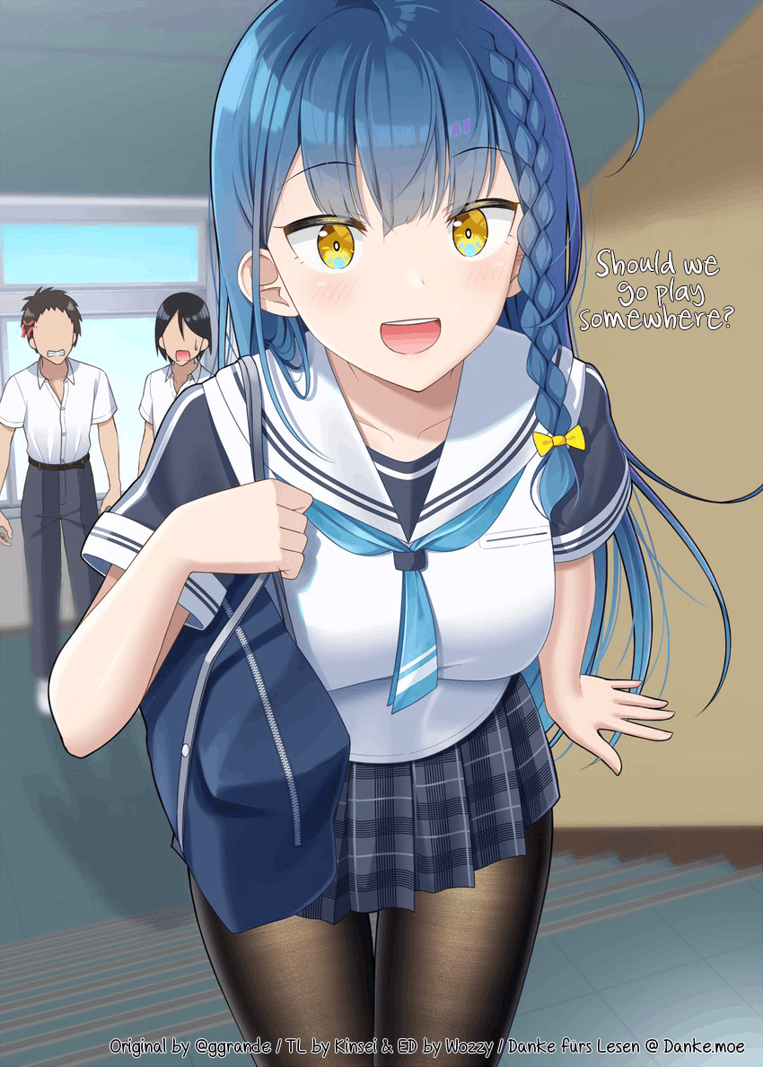 The Crybaby I Played With Long Ago Has Become The School's Cool Idol chapter 6 - page 1