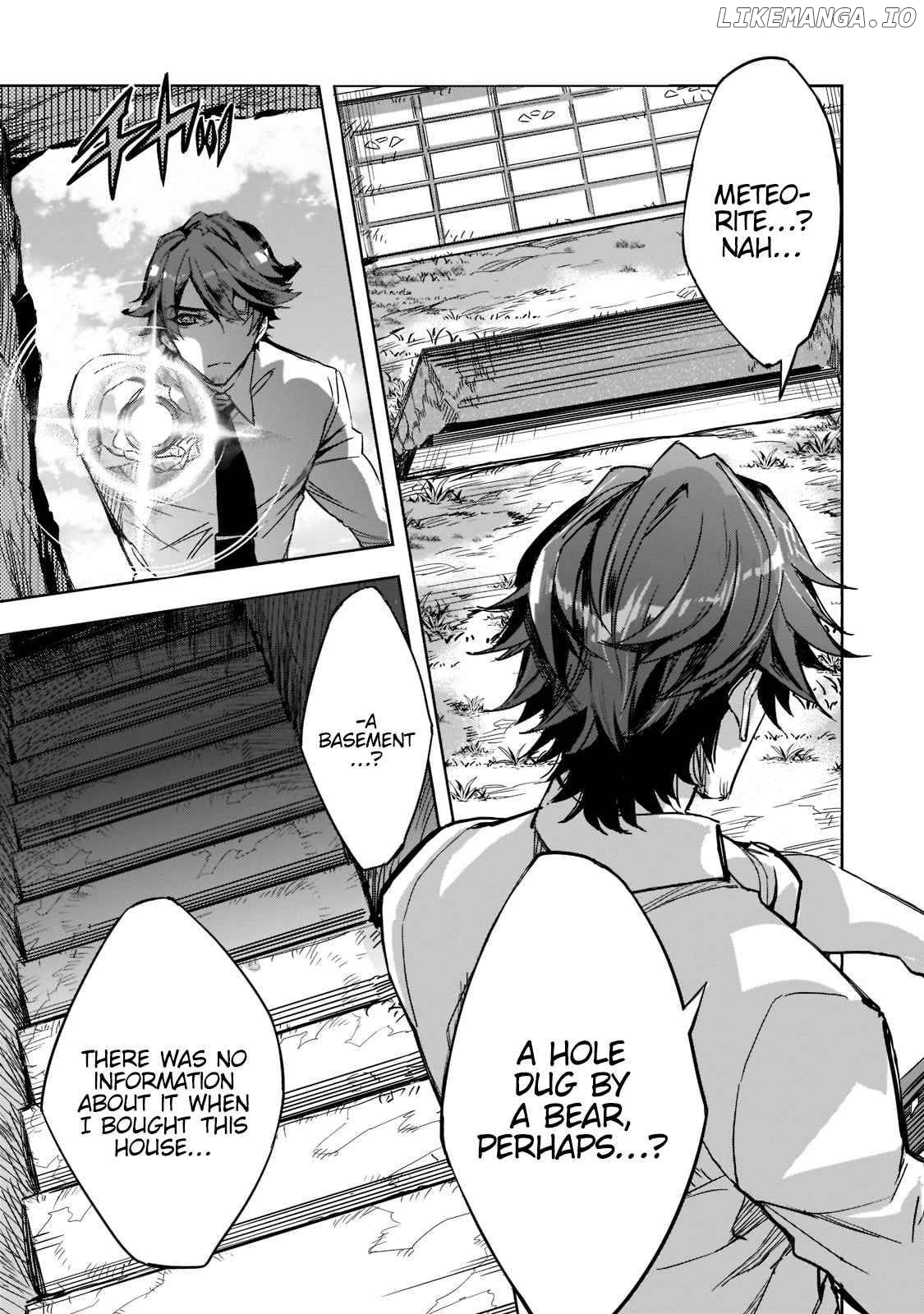 Dungeon Busters : I Am Just Middle-Aged Man, But I Save the World Because of Appeared the Dungeon in My Home Garden. Chapter 1 - page 16