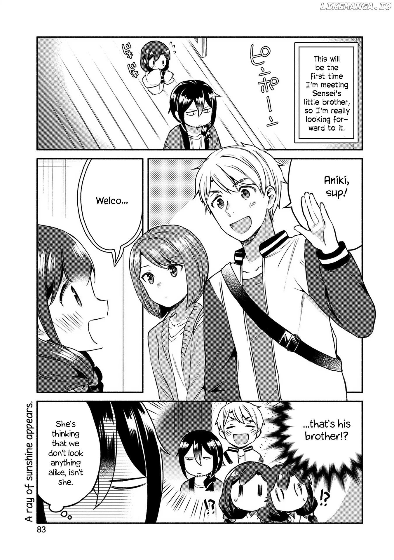 Mangaka-sensei to Zashiki Warashi chapter 5 - page 3