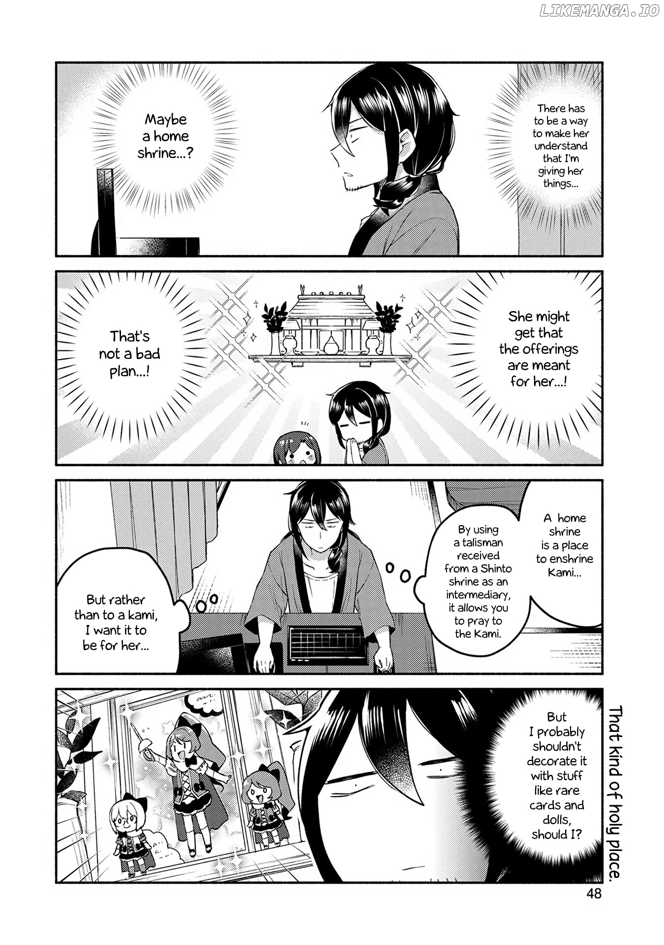 Mangaka-sensei to Zashiki Warashi chapter 3 - page 4