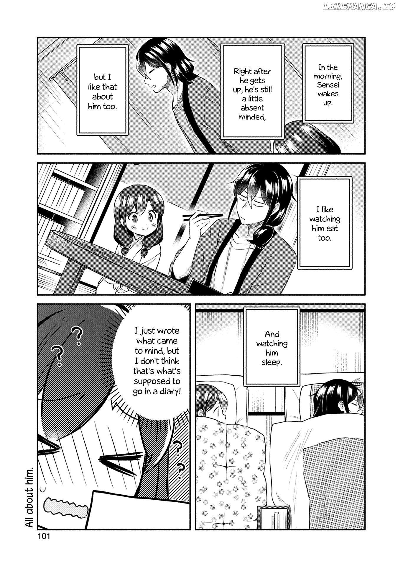 Mangaka-sensei to Zashiki Warashi chapter 28 - page 5