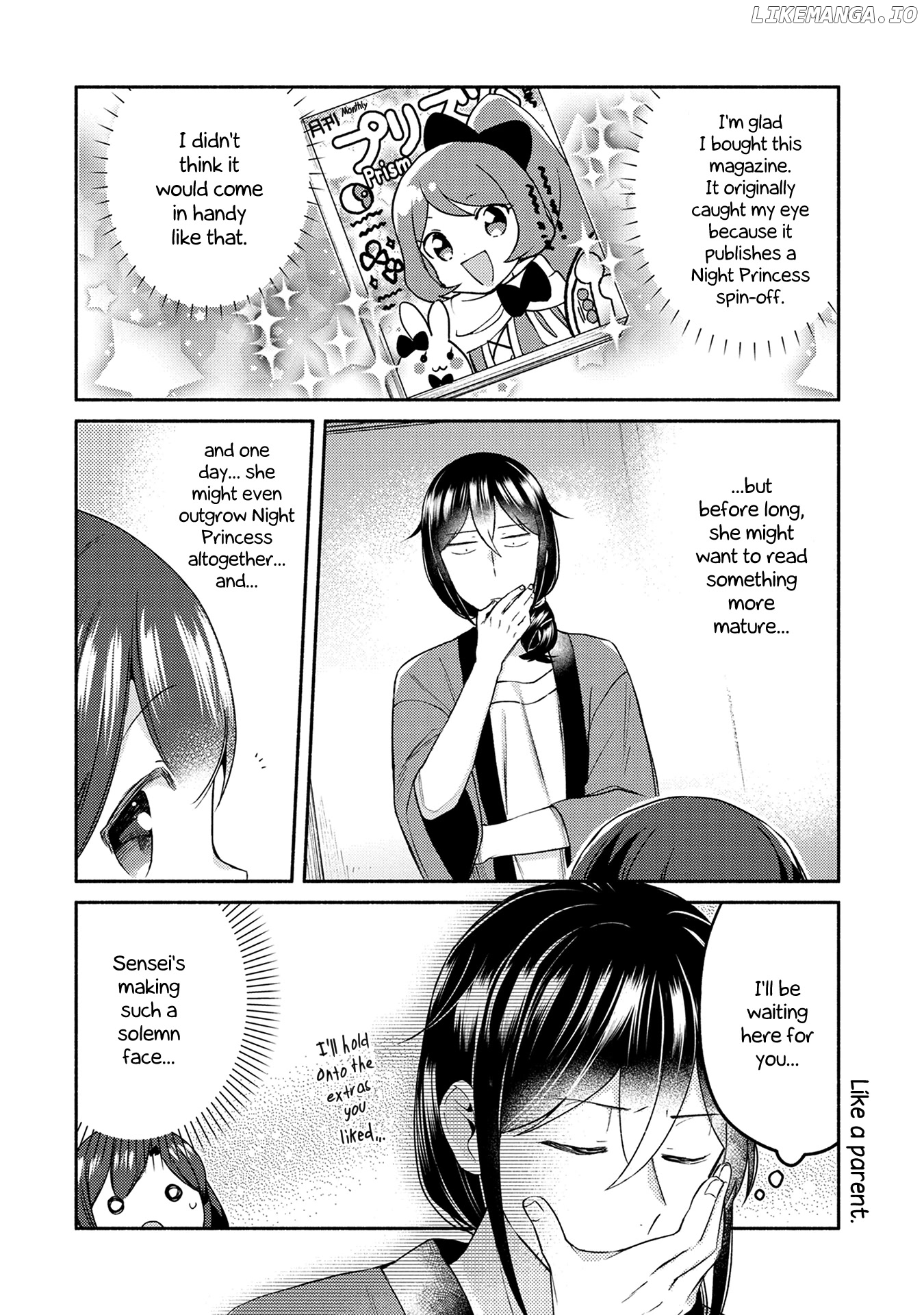 Mangaka-sensei to Zashiki Warashi chapter 15 - page 4