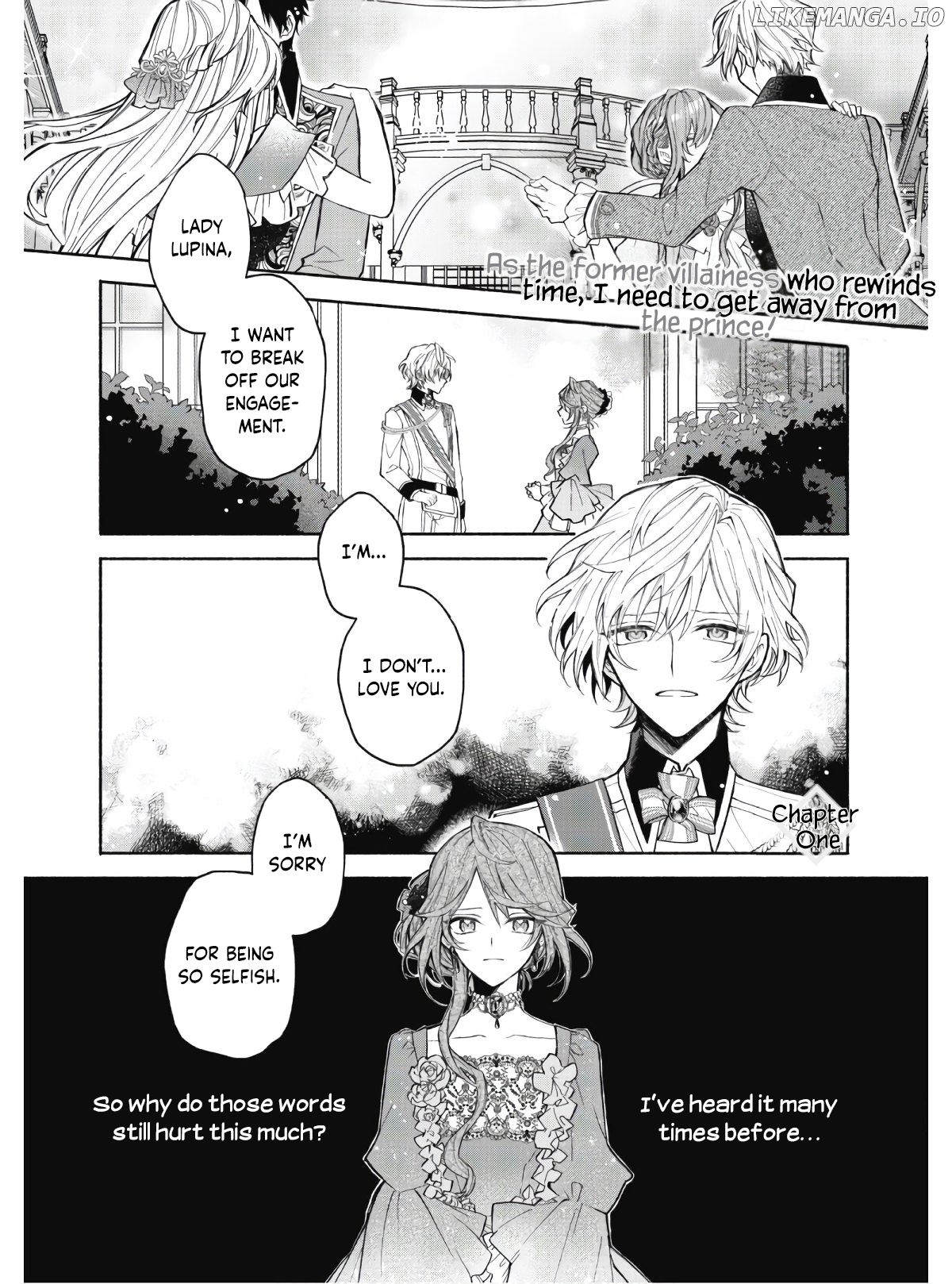 Moto Akuyaku Reijo Makimodotta Node Ouji-Sama Kara Tousou Shiyou To Omoimasu! chapter 1 - page 2