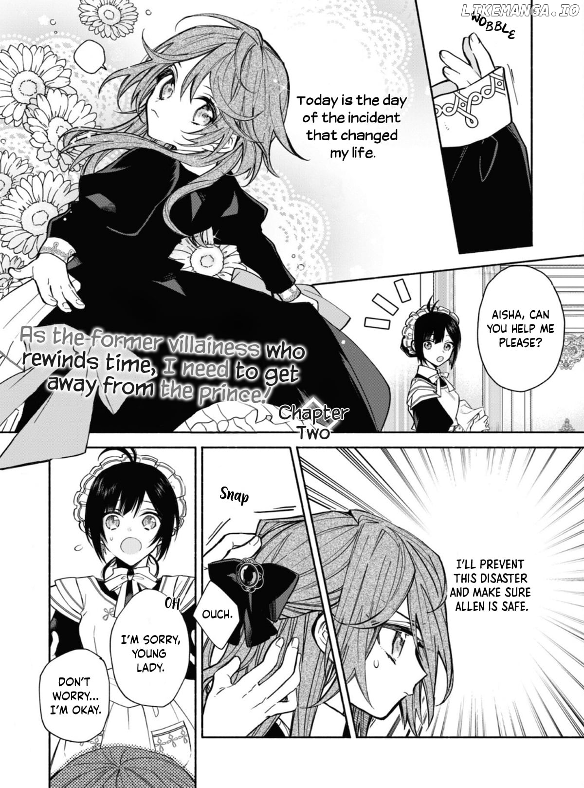 Moto Akuyaku Reijo Makimodotta Node Ouji-Sama Kara Tousou Shiyou To Omoimasu! chapter 2 - page 2