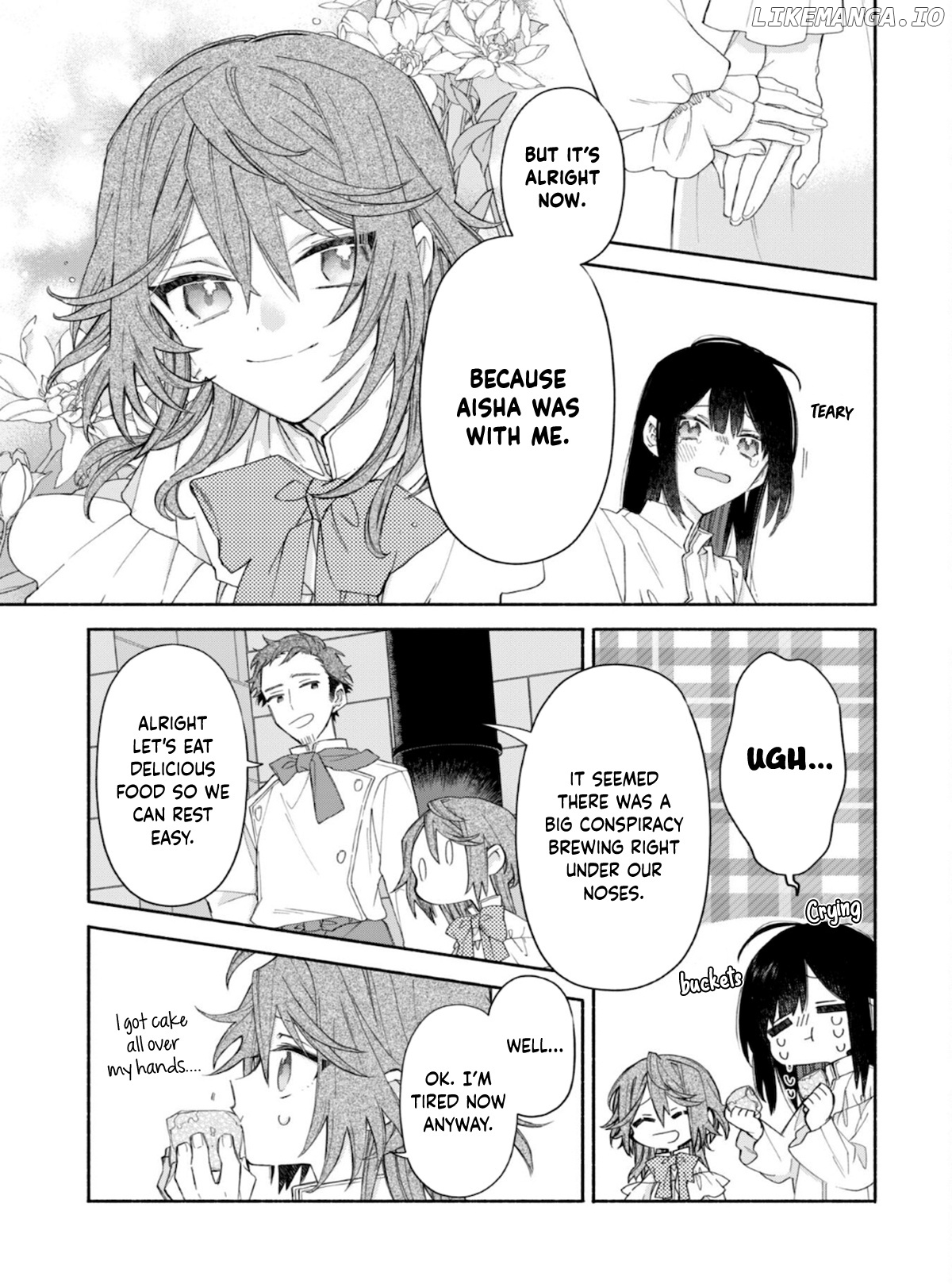 Moto Akuyaku Reijo Makimodotta Node Ouji-Sama Kara Tousou Shiyou To Omoimasu! chapter 4.2 - page 3