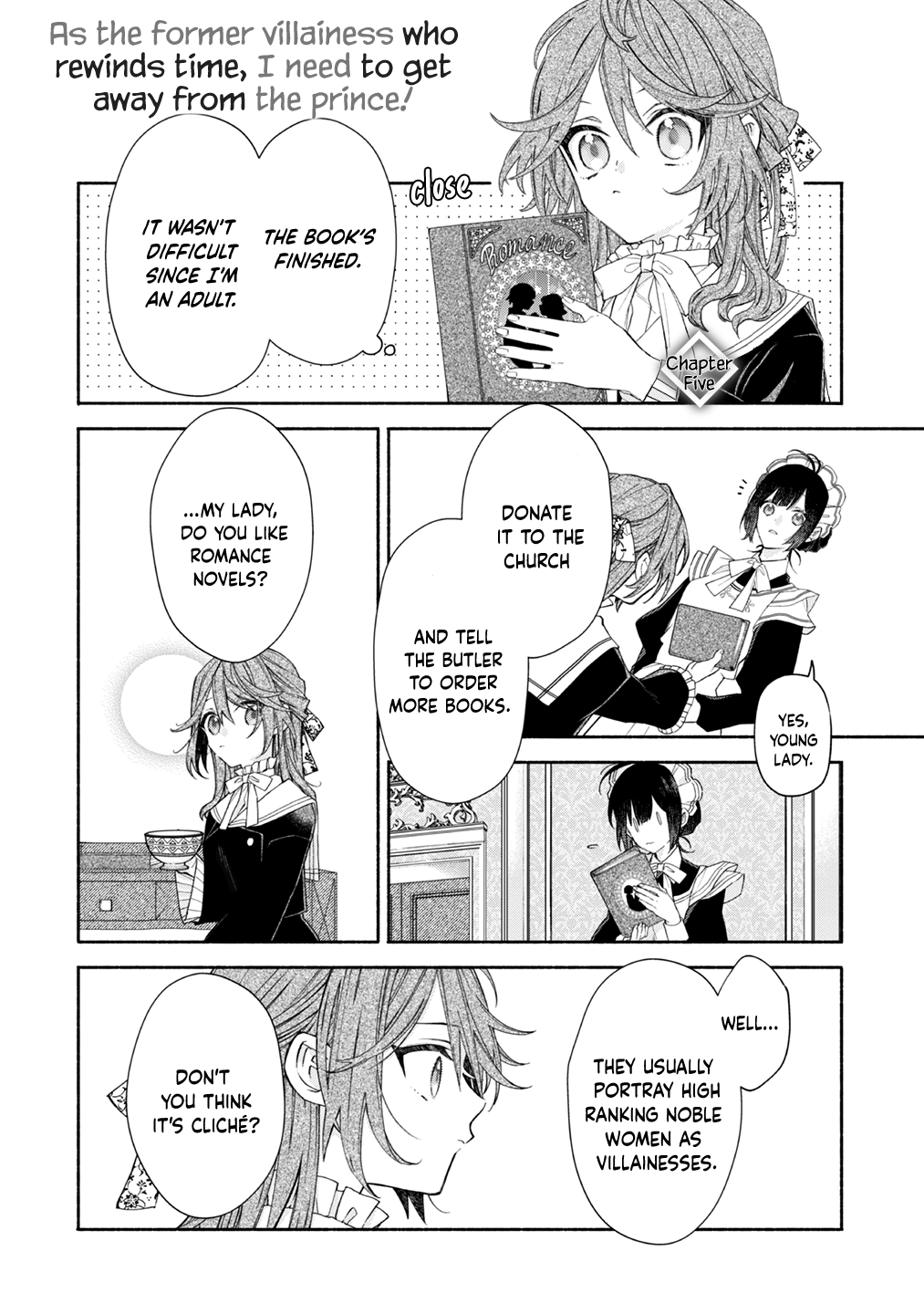 Moto Akuyaku Reijo Makimodotta Node Ouji-Sama Kara Tousou Shiyou To Omoimasu! chapter 5 - page 3