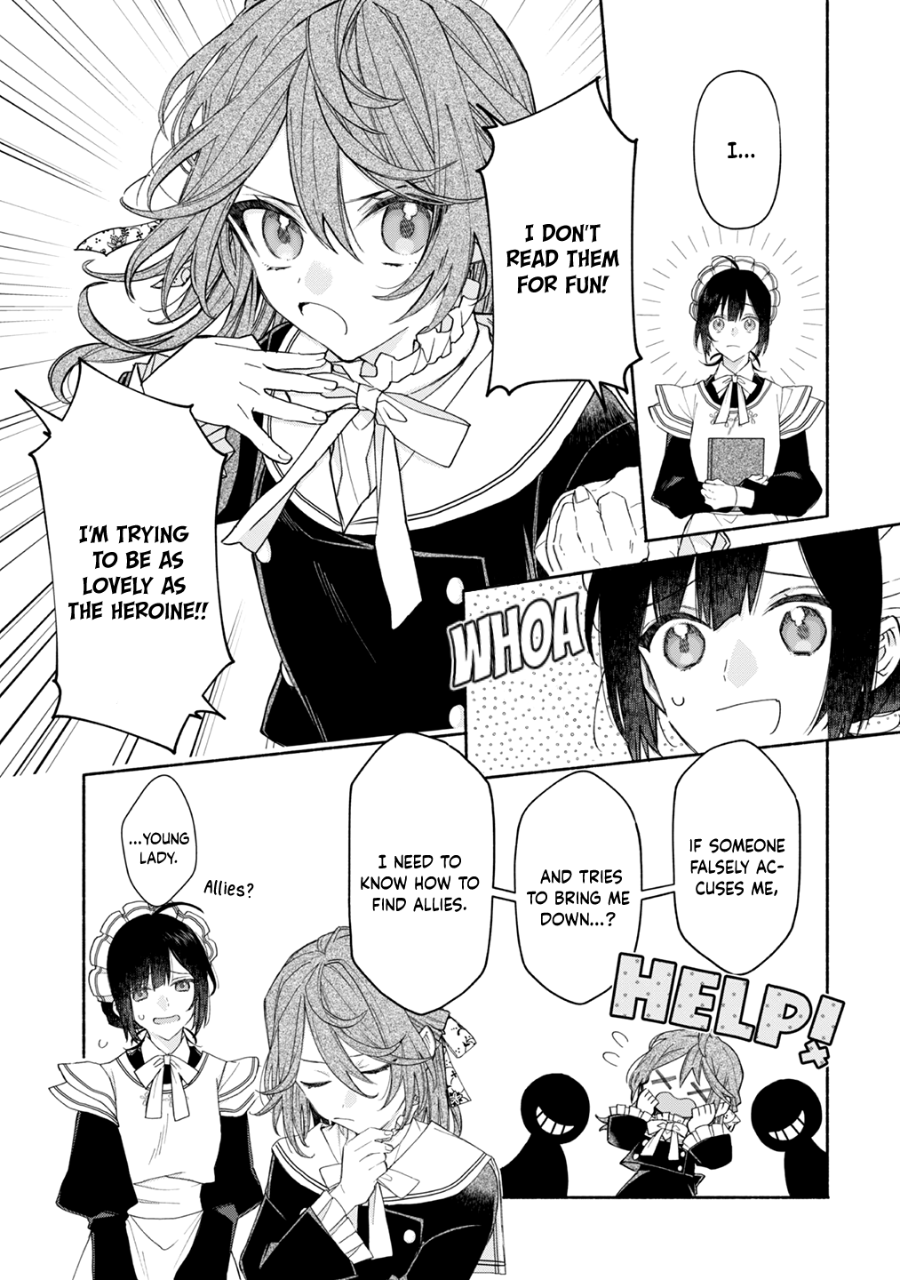 Moto Akuyaku Reijo Makimodotta Node Ouji-Sama Kara Tousou Shiyou To Omoimasu! chapter 5 - page 4