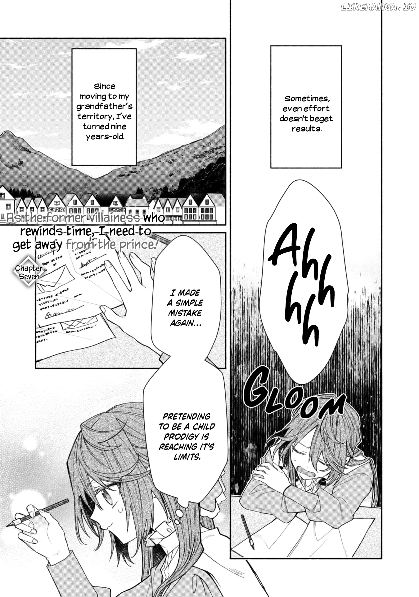 Moto Akuyaku Reijo Makimodotta Node Ouji-Sama Kara Tousou Shiyou To Omoimasu! chapter 7 - page 3