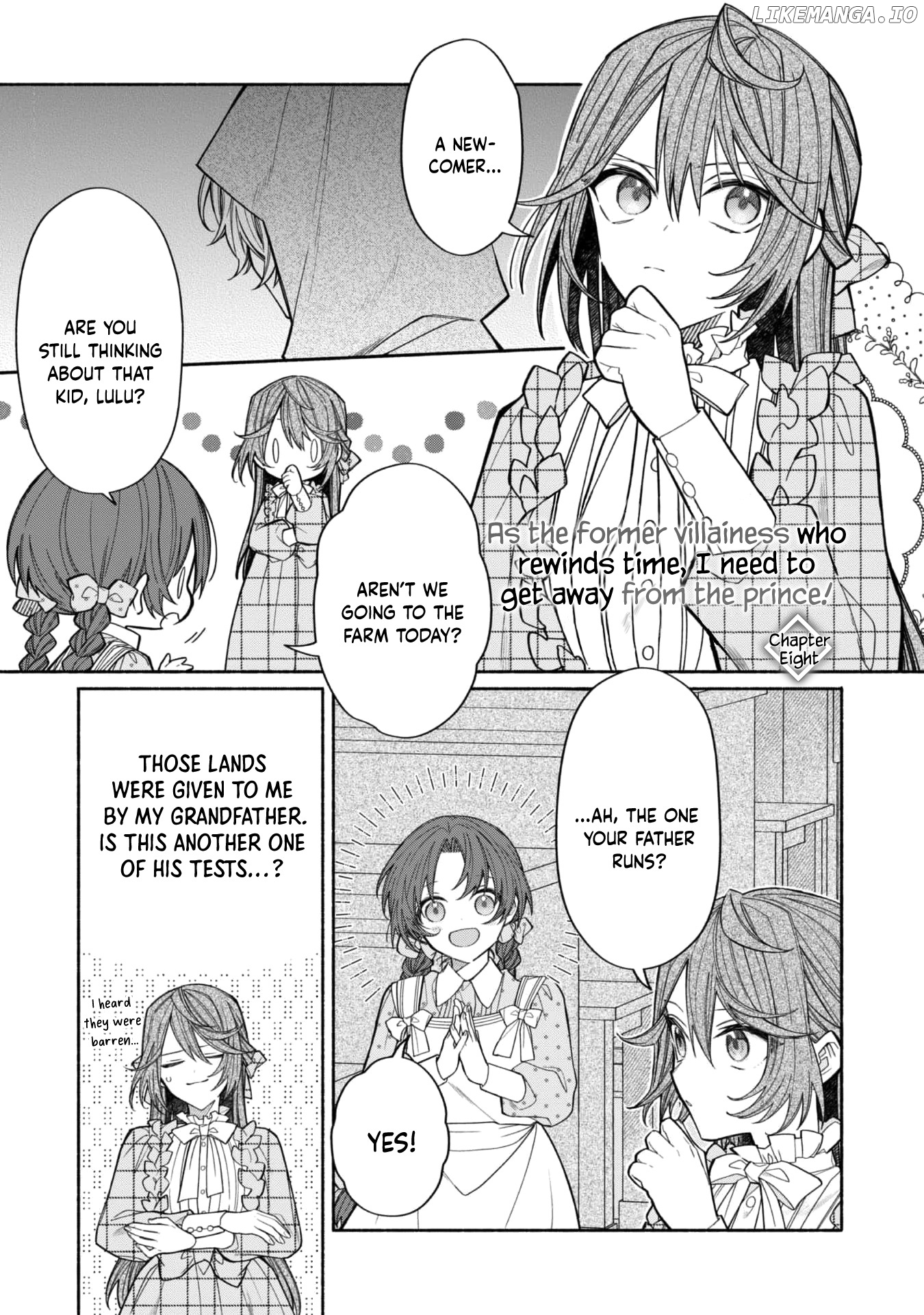 Moto Akuyaku Reijo Makimodotta Node Ouji-Sama Kara Tousou Shiyou To Omoimasu! chapter 8 - page 2