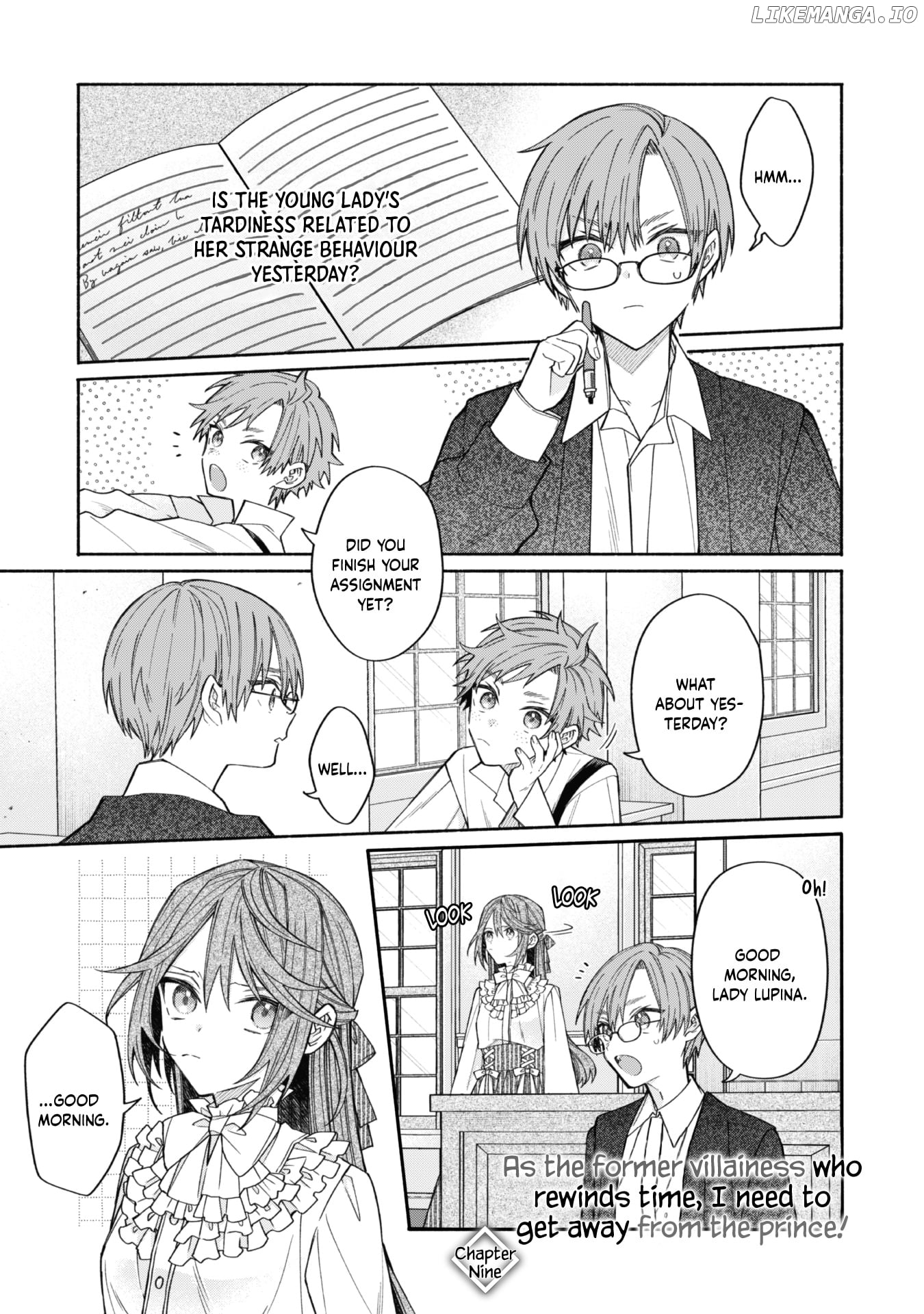 Moto Akuyaku Reijo Makimodotta Node Ouji-Sama Kara Tousou Shiyou To Omoimasu! chapter 9 - page 2