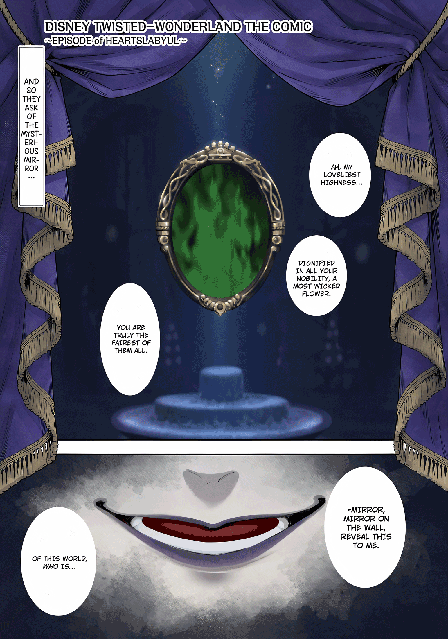 Disney Twisted Wonderland the Comic Episode of Heartslabyul chapter 1 - page 2