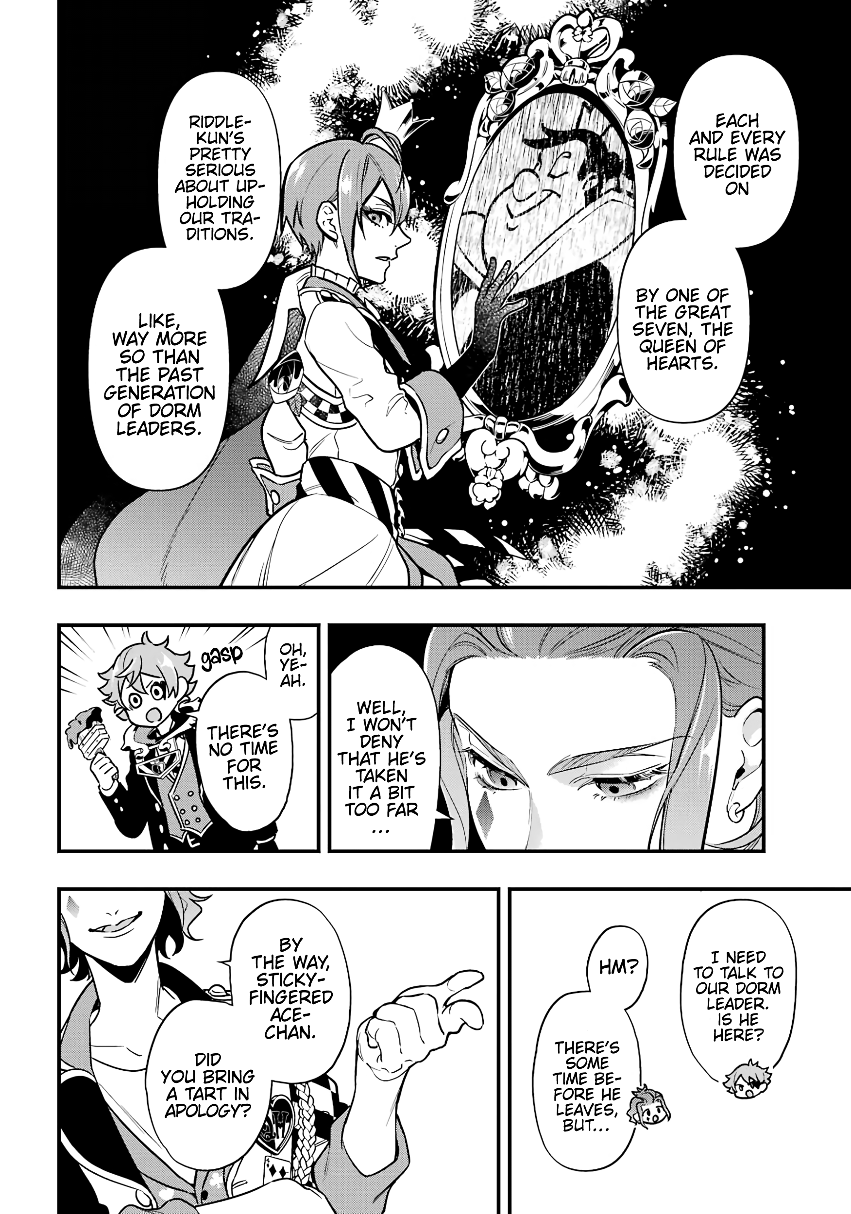 Disney Twisted Wonderland the Comic Episode of Heartslabyul chapter 7 - page 22