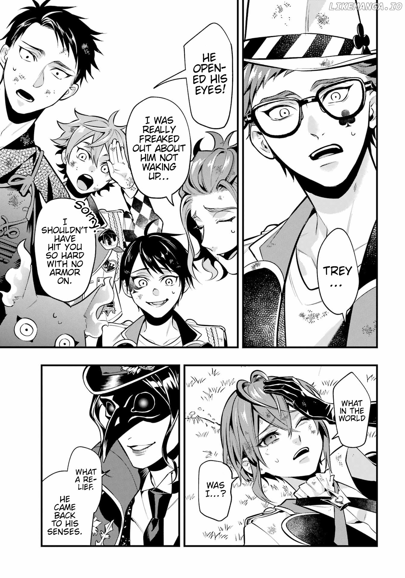 Disney Twisted Wonderland the Comic Episode of Heartslabyul chapter 21 - page 3