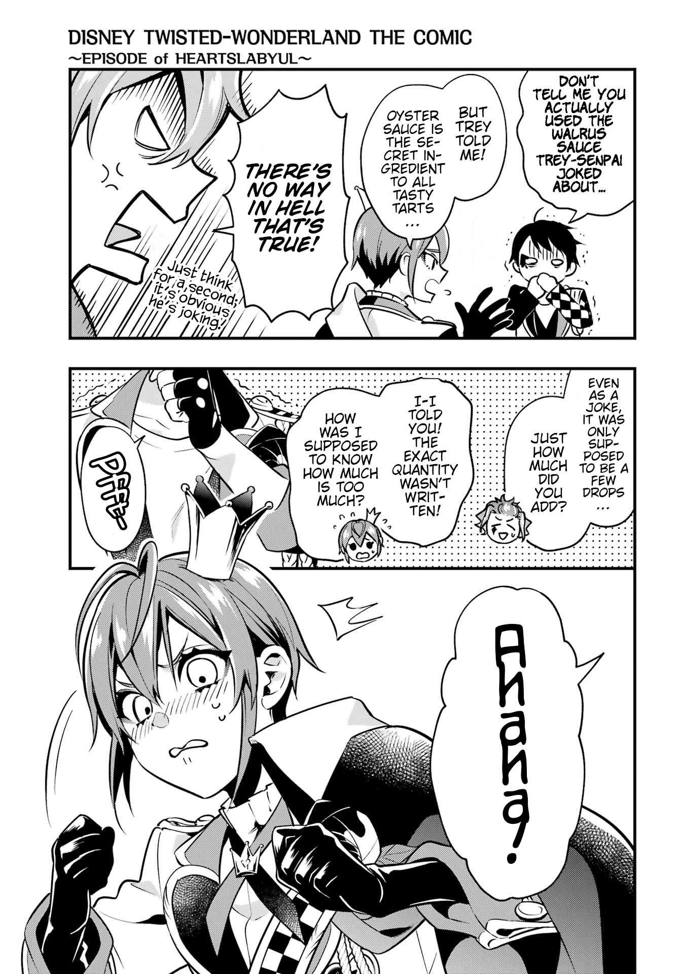 Disney Twisted Wonderland the Comic Episode of Heartslabyul chapter 21 - page 35