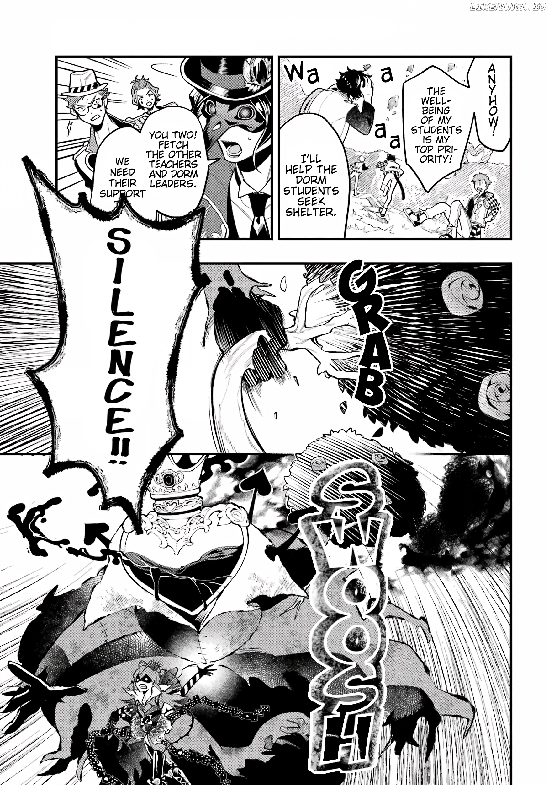 Disney Twisted Wonderland the Comic Episode of Heartslabyul chapter 16 - page 16