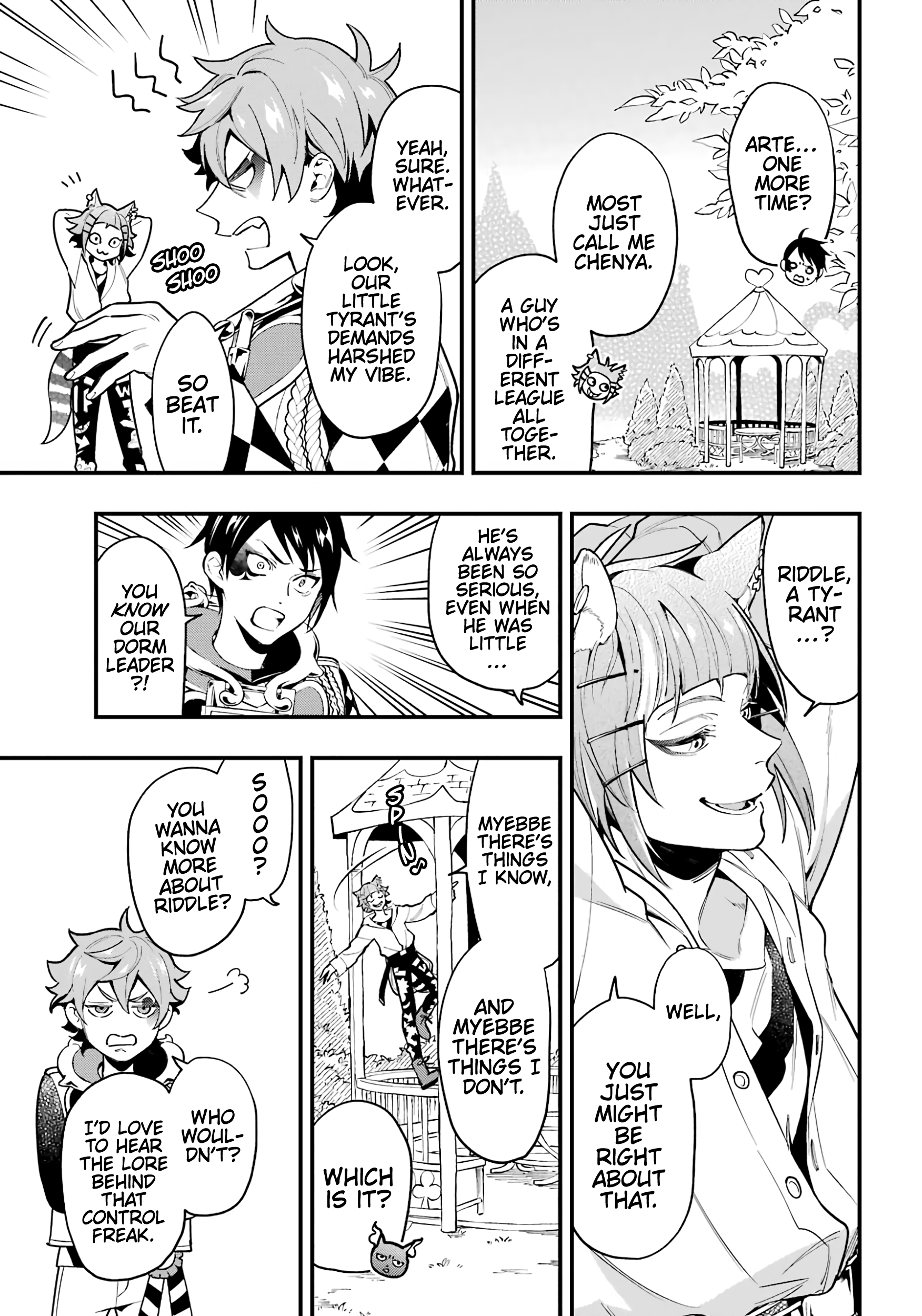 Disney Twisted Wonderland the Comic Episode of Heartslabyul chapter 13 - page 4