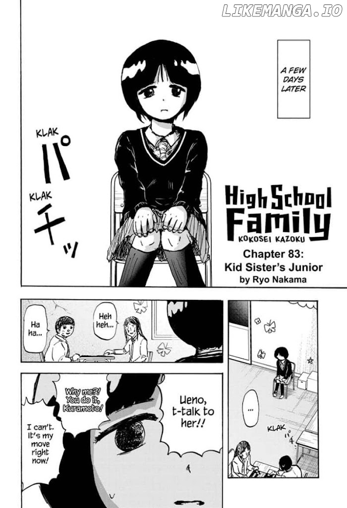 High School Family: Kokosei Kazoku chapter 83 - page 2