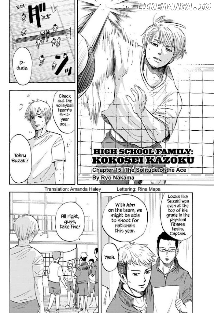 High School Family: Kokosei Kazoku chapter 15 - page 2
