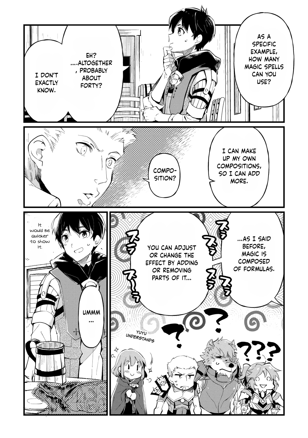 Ochikobore “1” Mahou Tsukai Wa, Kyou Mo Muishiki Ni Cheat Wo Tsukau chapter 7 - page 8