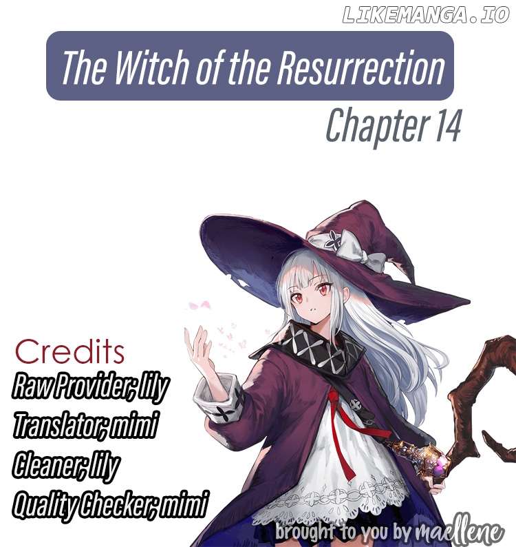 The Witch of Resurrection : Extras chapter 14 - page 4