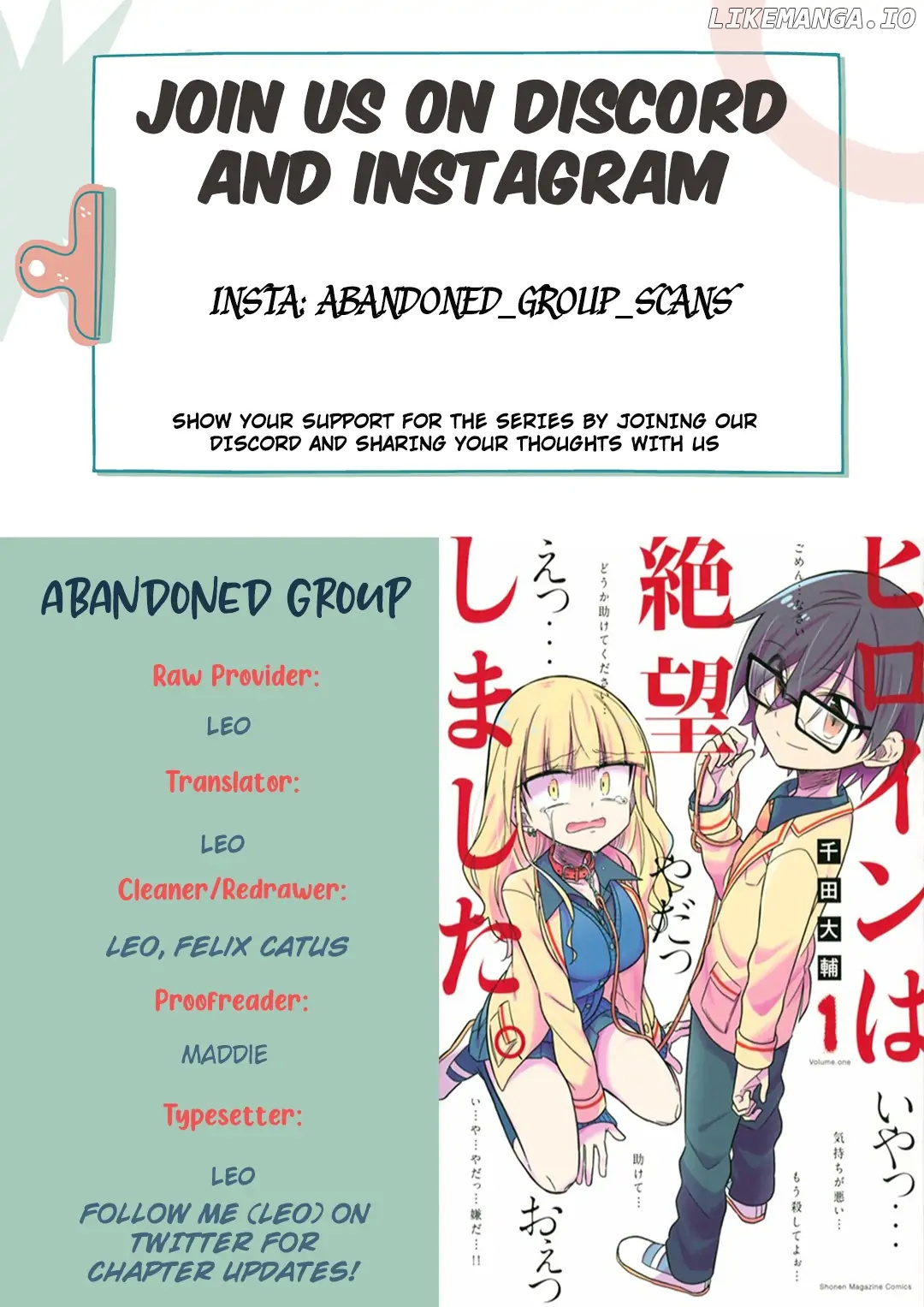 Heroine wa Zetsubou Shimashita. chapter 19 - page 18