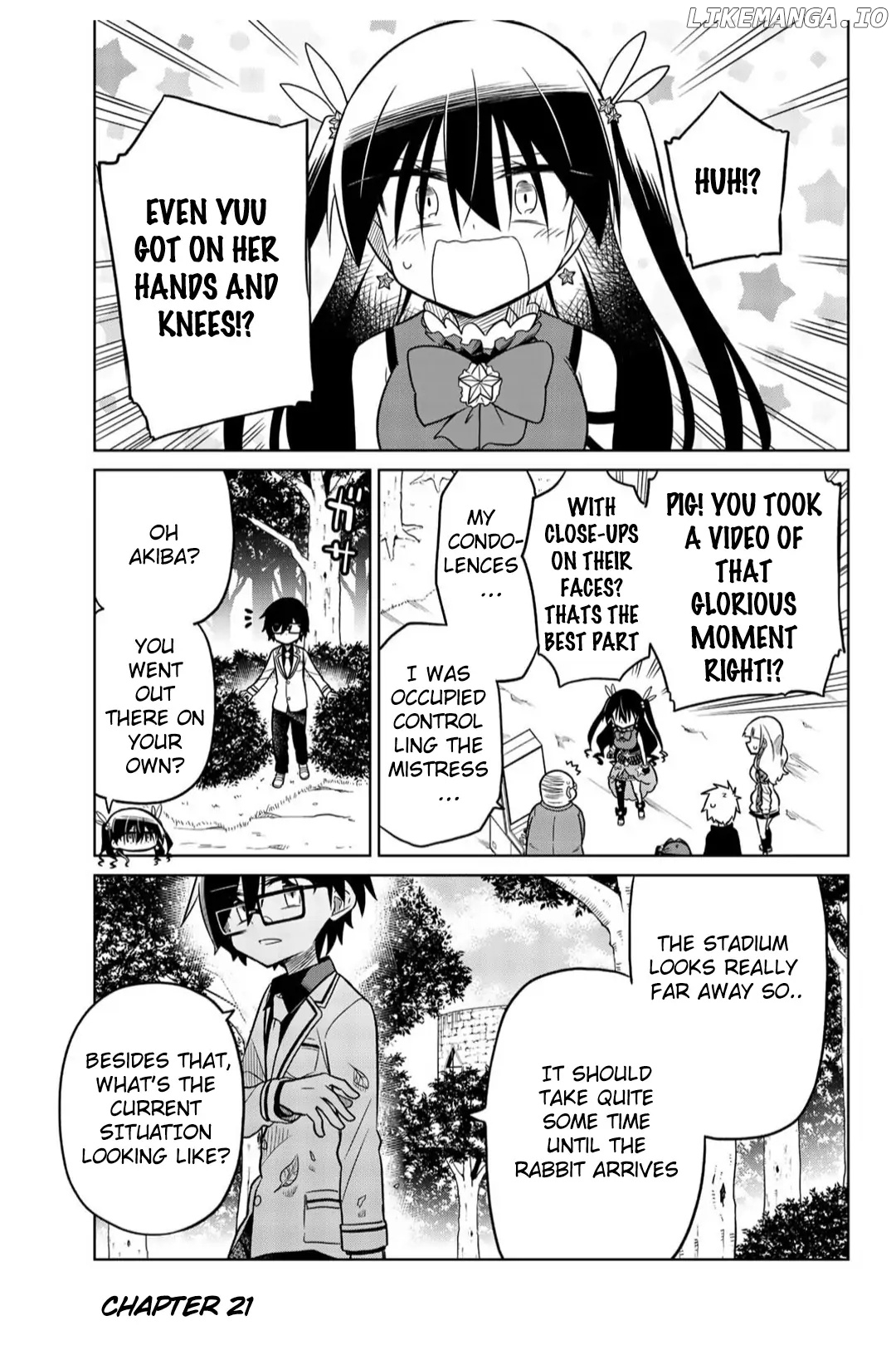 Heroine wa Zetsubou Shimashita. chapter 21 - page 1