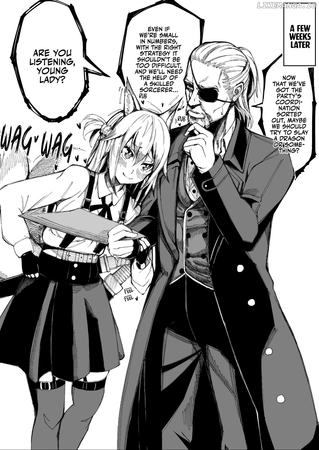 The Old Soldier Never Dies; He Takes On A Beast Girl chapter 0.1 - page 2