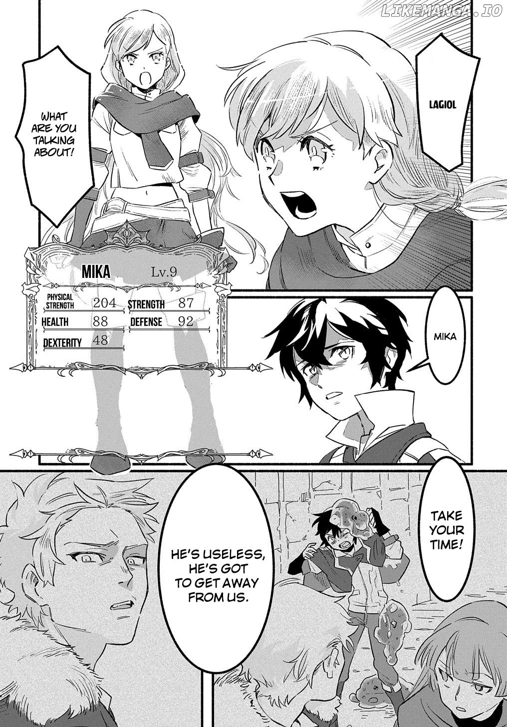 The Supporting Enchanter Of Desperate Skill chapter 1.1 - page 4