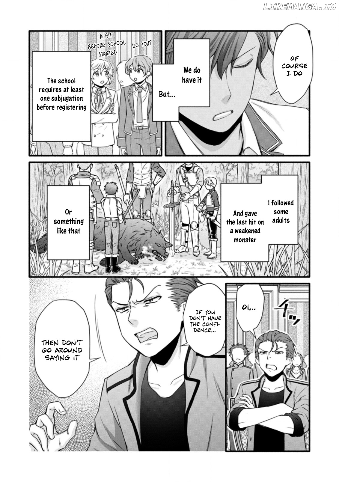 Gakuen Kishi no Level up! chapter 23 - page 21