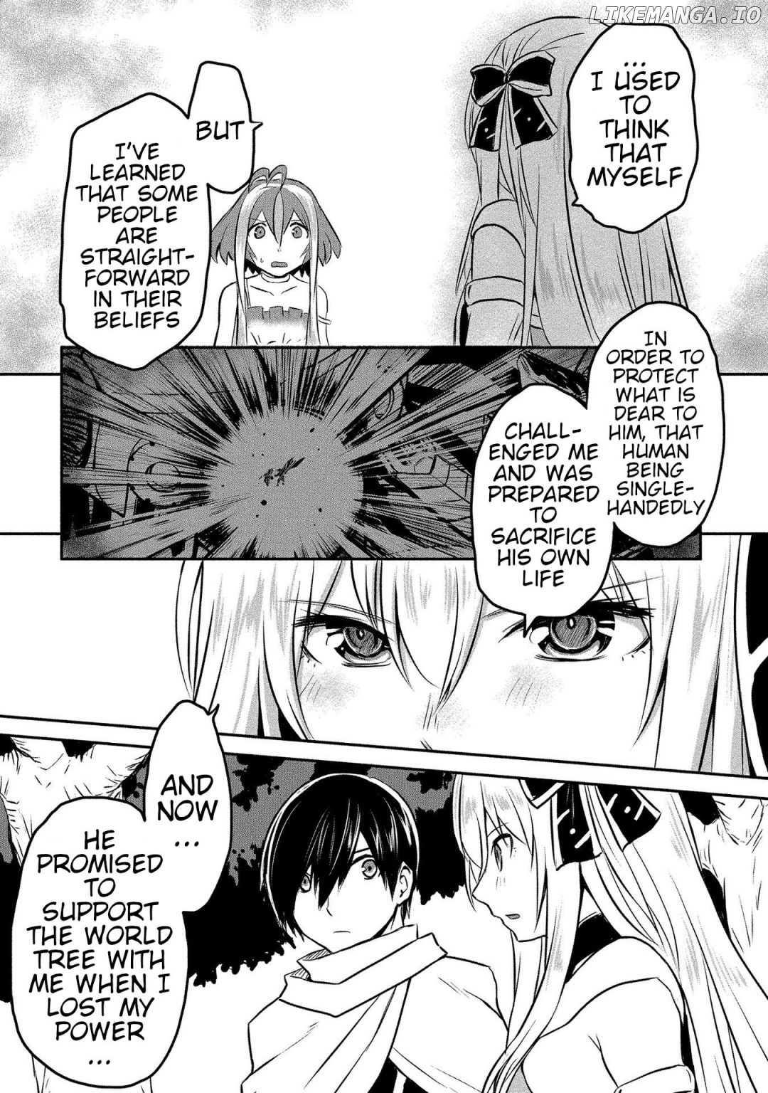I played the role of a hated hero, but for some reason I’m loved by the Last Boss and living with her! chapter 6 - page 5