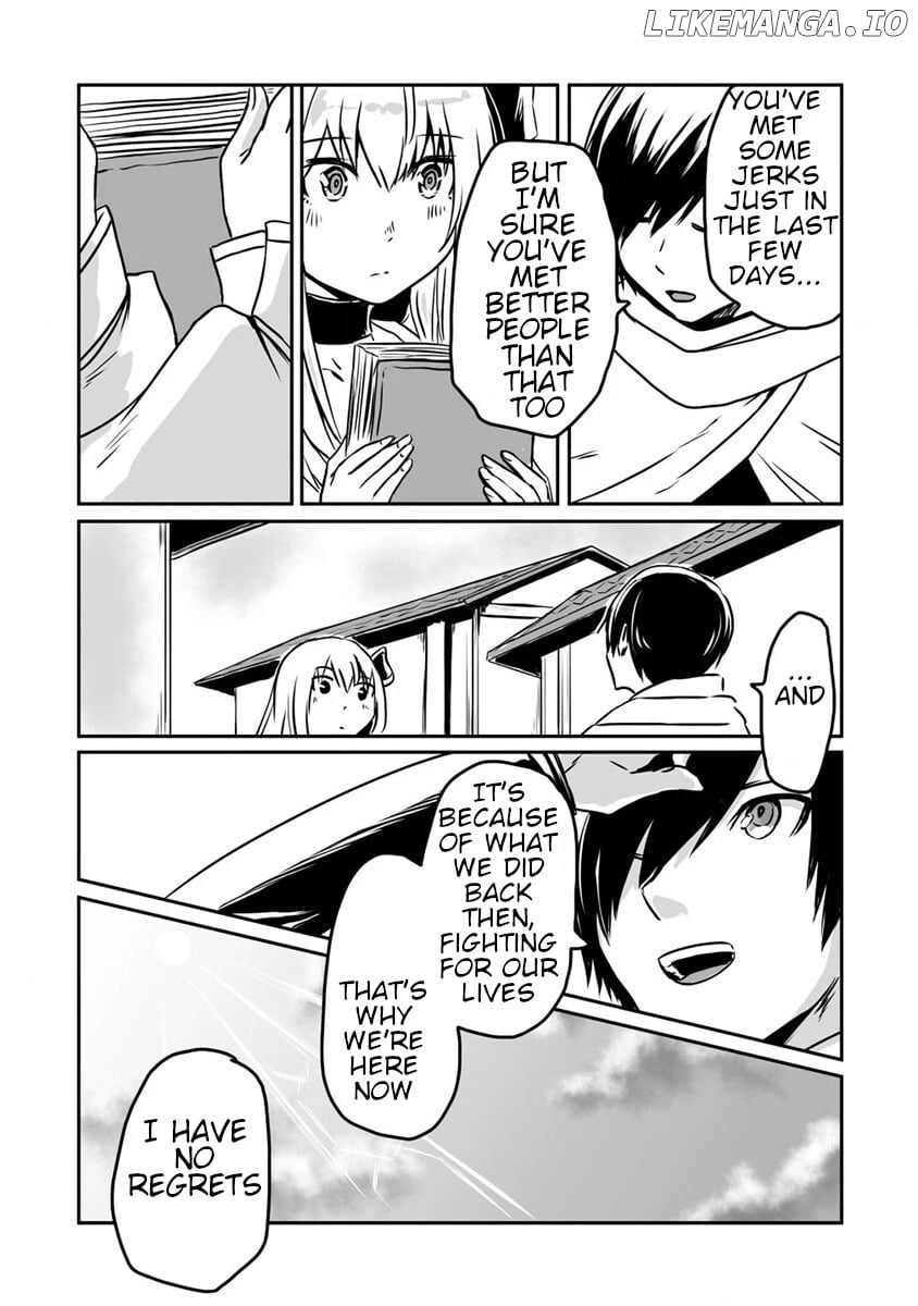 I played the role of a hated hero, but for some reason I’m loved by the Last Boss and living with her! chapter 22 - page 20