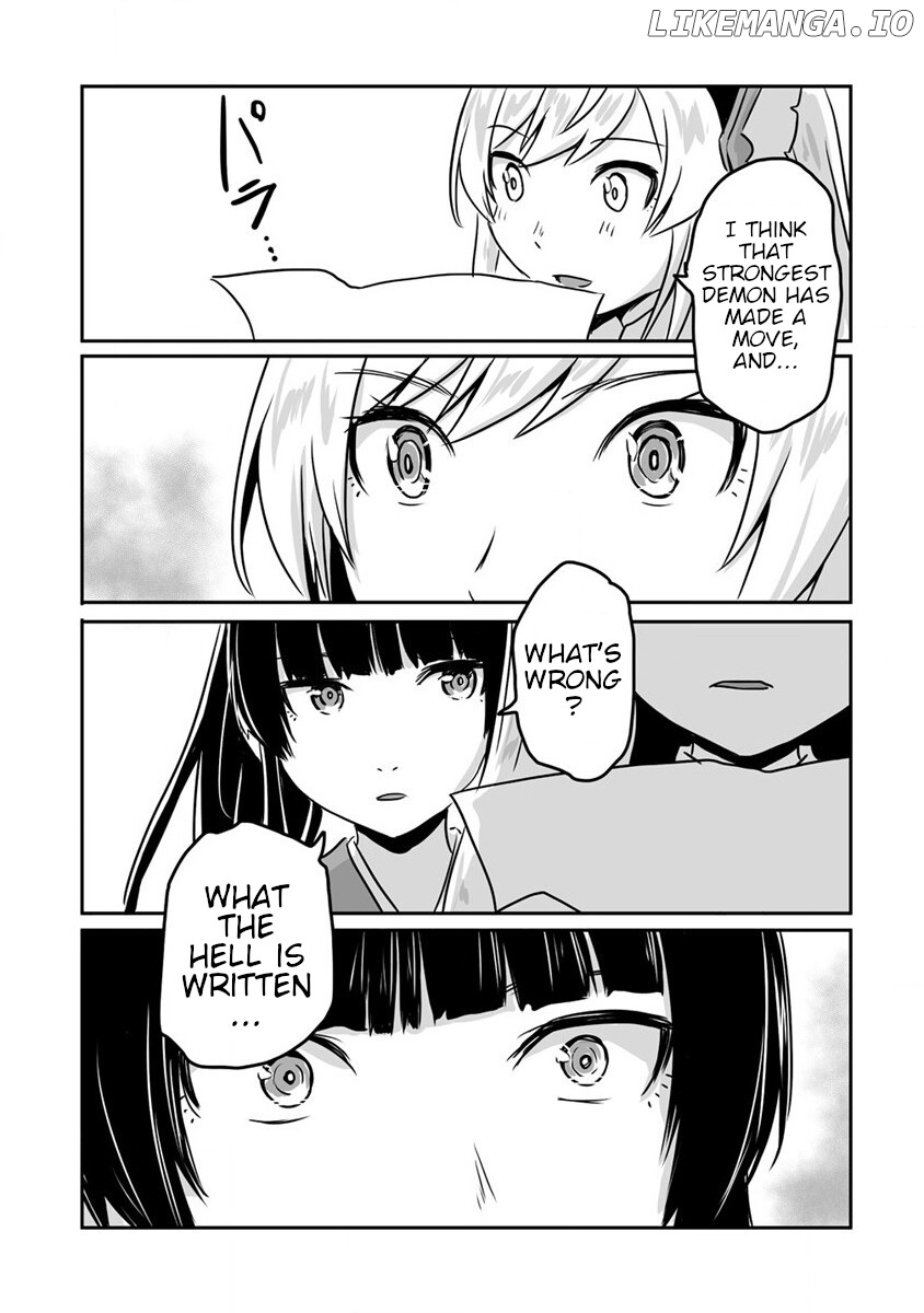 I played the role of a hated hero, but for some reason I’m loved by the Last Boss and living with her! chapter 21 - page 7