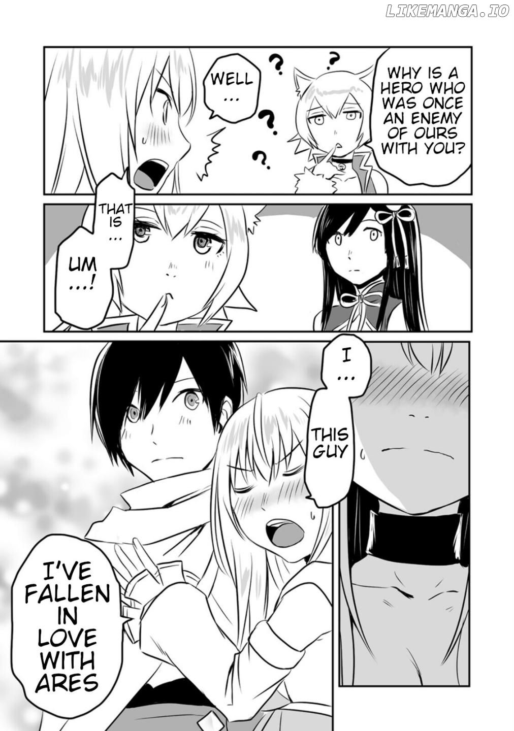 I played the role of a hated hero, but for some reason I’m loved by the Last Boss and living with her! chapter 15 - page 14