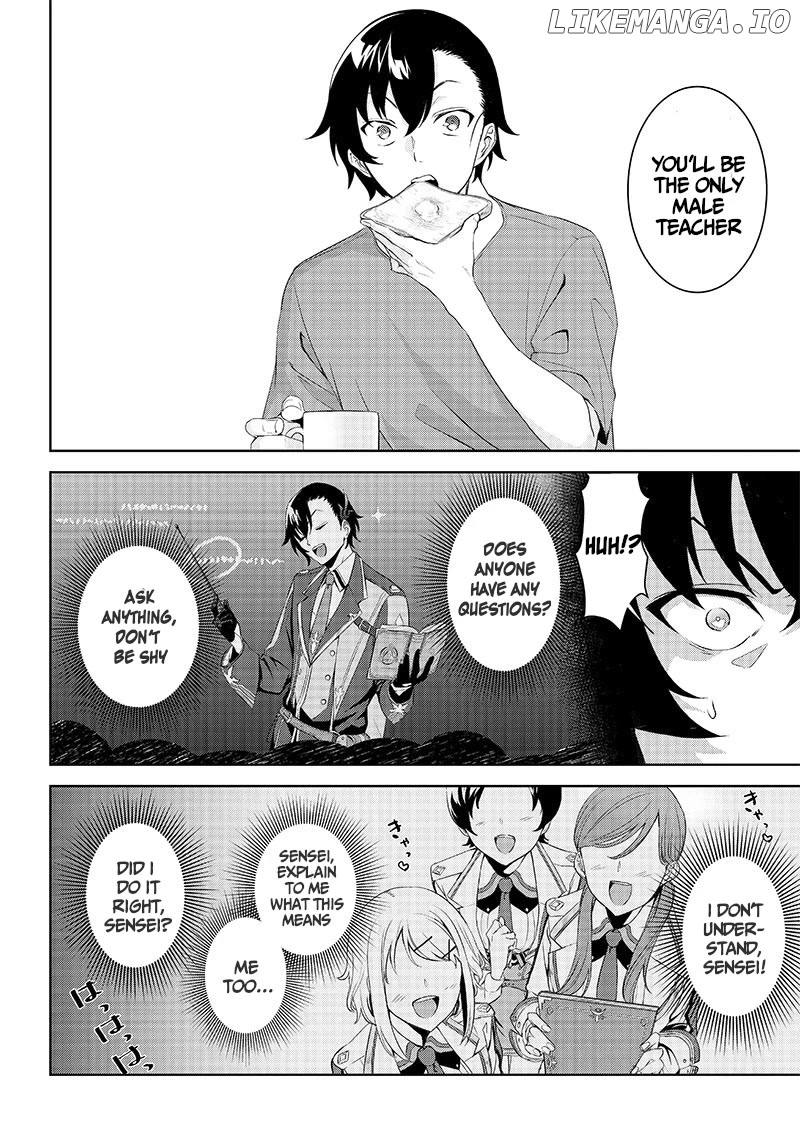 Matei Kyoushi to Juuzoku Shoujo no Haitoku Keiyaku chapter 1.1 - page 8