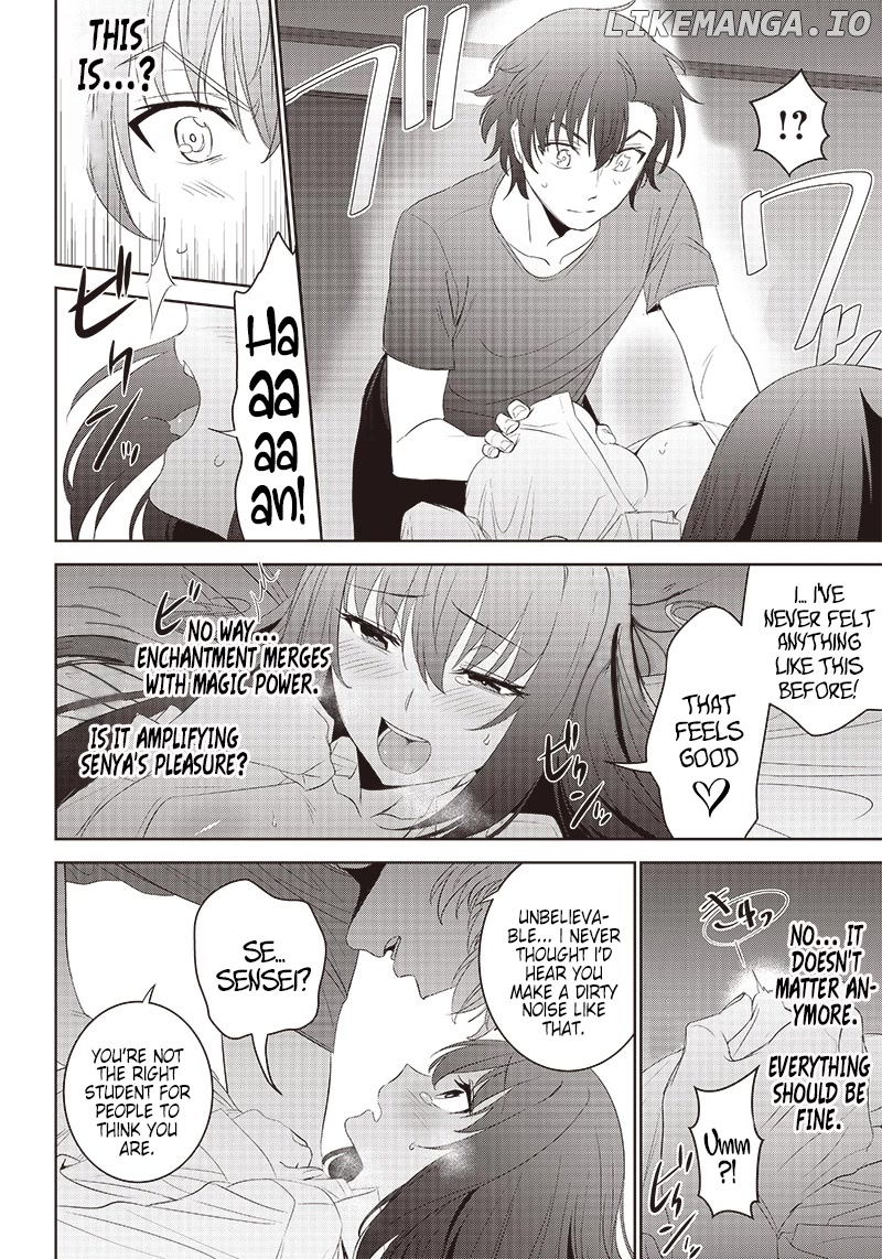 Matei Kyoushi to Juuzoku Shoujo no Haitoku Keiyaku chapter 8.2 - page 3