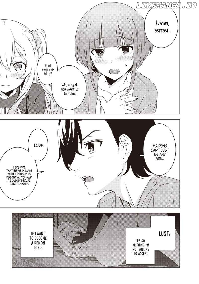 Matei Kyoushi to Juuzoku Shoujo no Haitoku Keiyaku chapter 6 - page 6