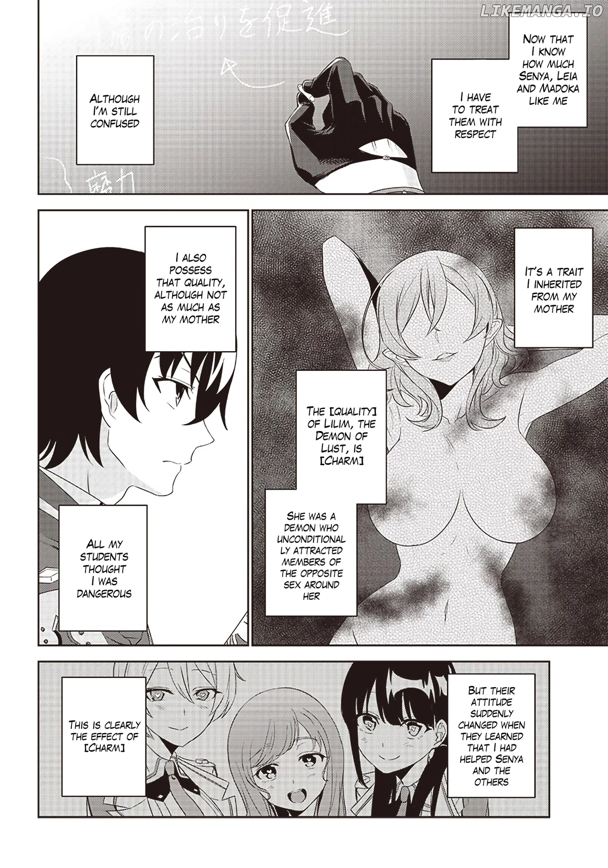 Matei Kyoushi to Juuzoku Shoujo no Haitoku Keiyaku chapter 4.2 - page 2
