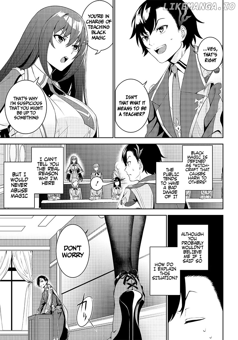 Matei Kyoushi to Juuzoku Shoujo no Haitoku Keiyaku chapter 1.2 - page 2