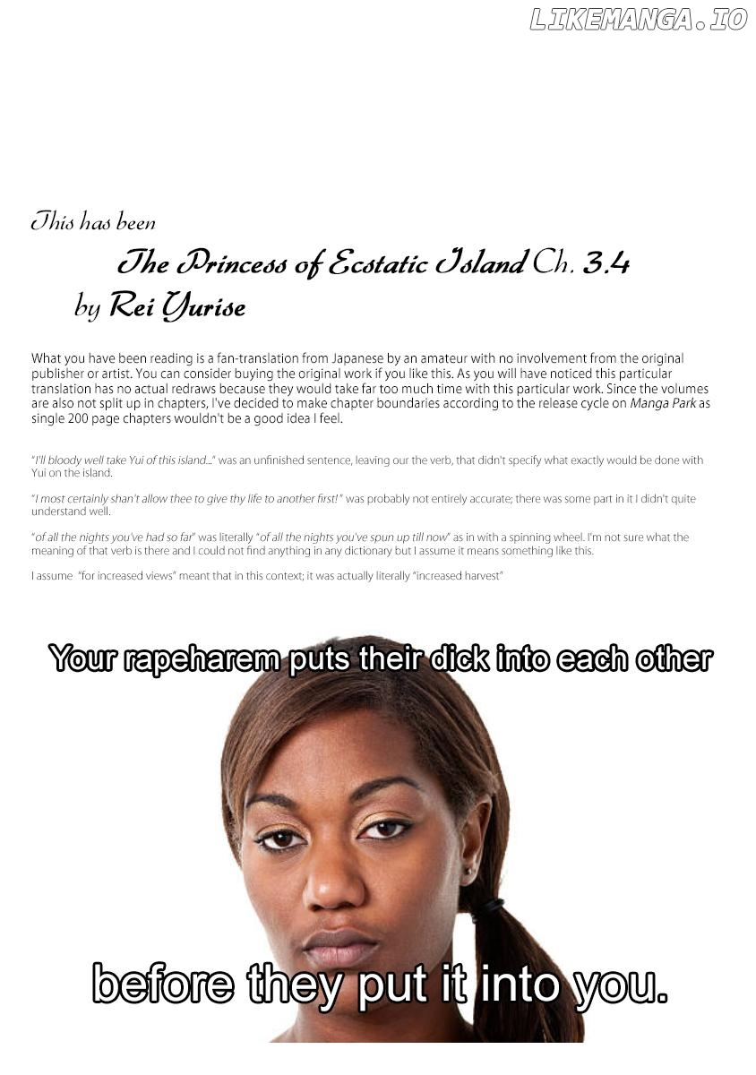 The Princess Of Ecstatic Island chapter 3.4 - page 33