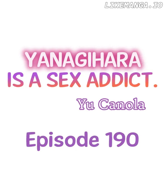 Yanagihara-Kun Wa Sex Izonshou chapter 190 - page 2