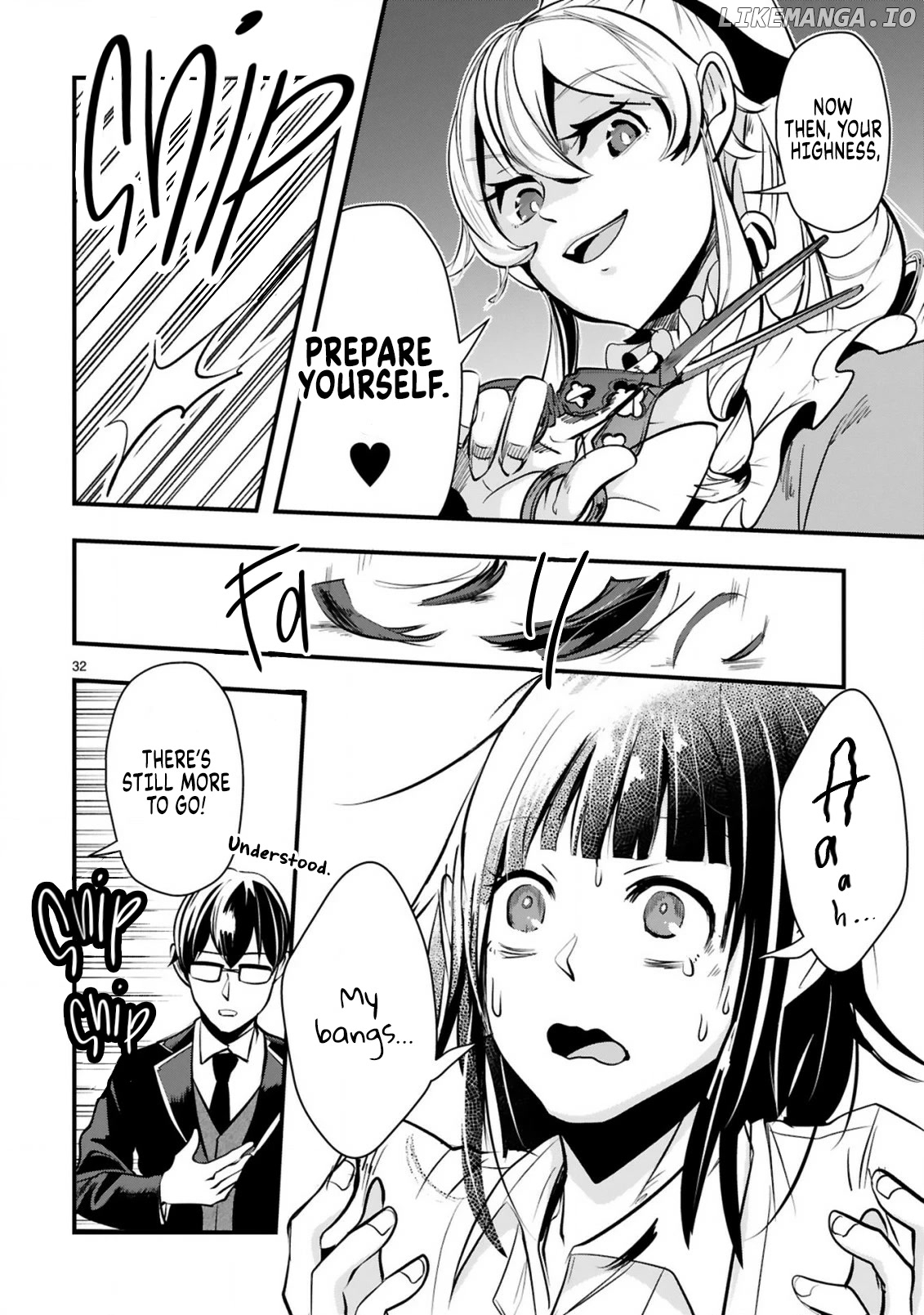The Duke’s Daughter Who Was a Villain in Her Previous Lives Was Entrusted with Training a Hikikomori Prince chapter 1 - page 33