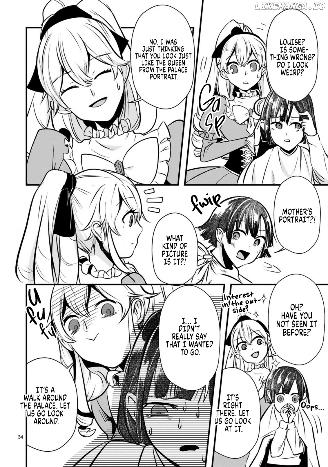 The Duke’s Daughter Who Was a Villain in Her Previous Lives Was Entrusted with Training a Hikikomori Prince chapter 1 - page 35