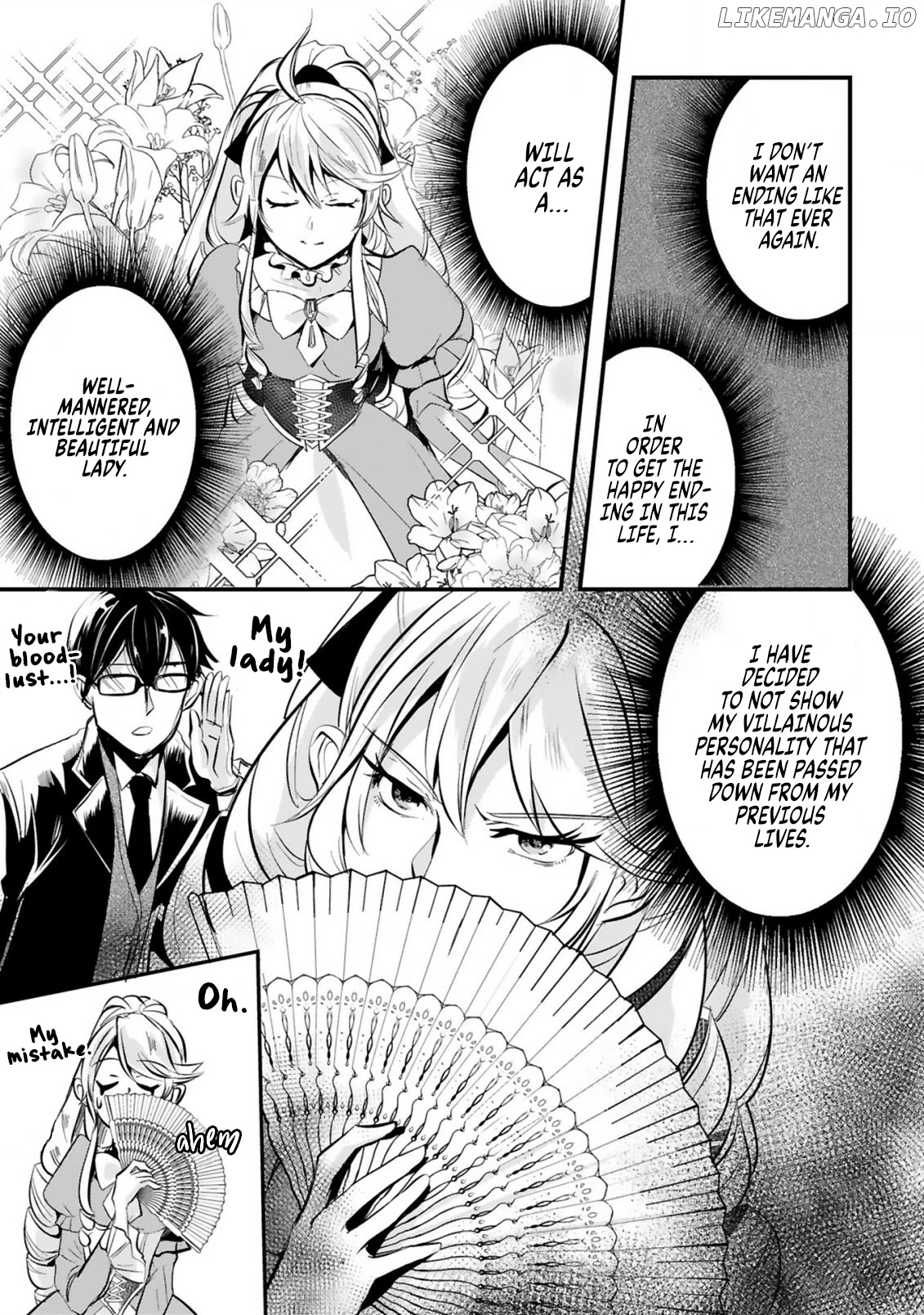 The Duke’s Daughter Who Was a Villain in Her Previous Lives Was Entrusted with Training a Hikikomori Prince chapter 1 - page 8